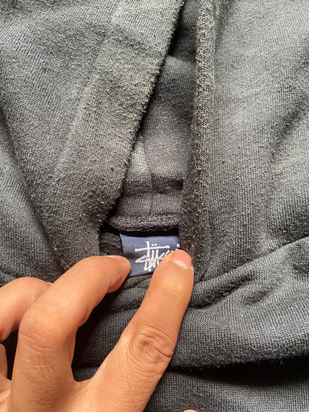 Stussy × Vintage Vintage Stussy NYLTLA Navy Big Font Size US XL / EU 56 / 4 - 3 Thumbnail