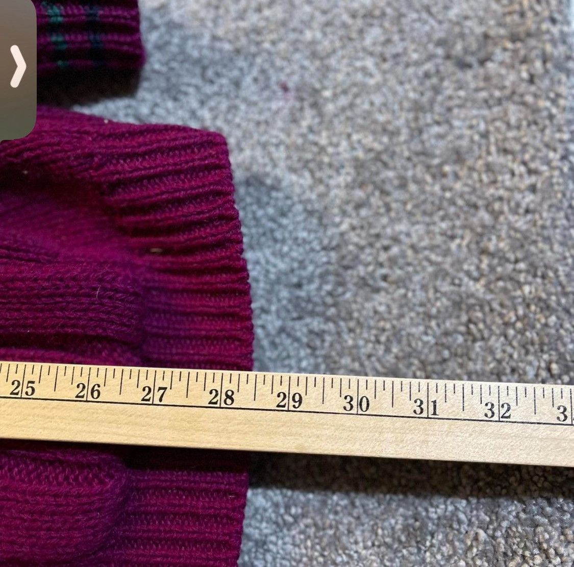 Gap Vintage GAP Shetland Wool Cardigan Burg | Made in Hong Kong Size US M / EU 48-50 / 2 - 3 Thumbnail