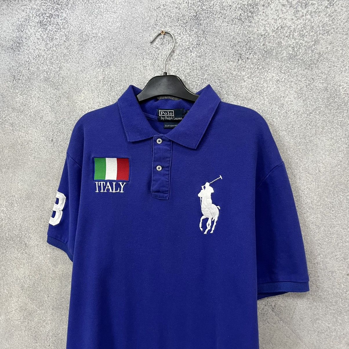 Polo Ralph Lauren Polo Ralph Lauren #3 Rugby Jersey Polo T-Shirt Rare Japan Size US L / EU 52-54 / 3 - 2 Thumbnail
