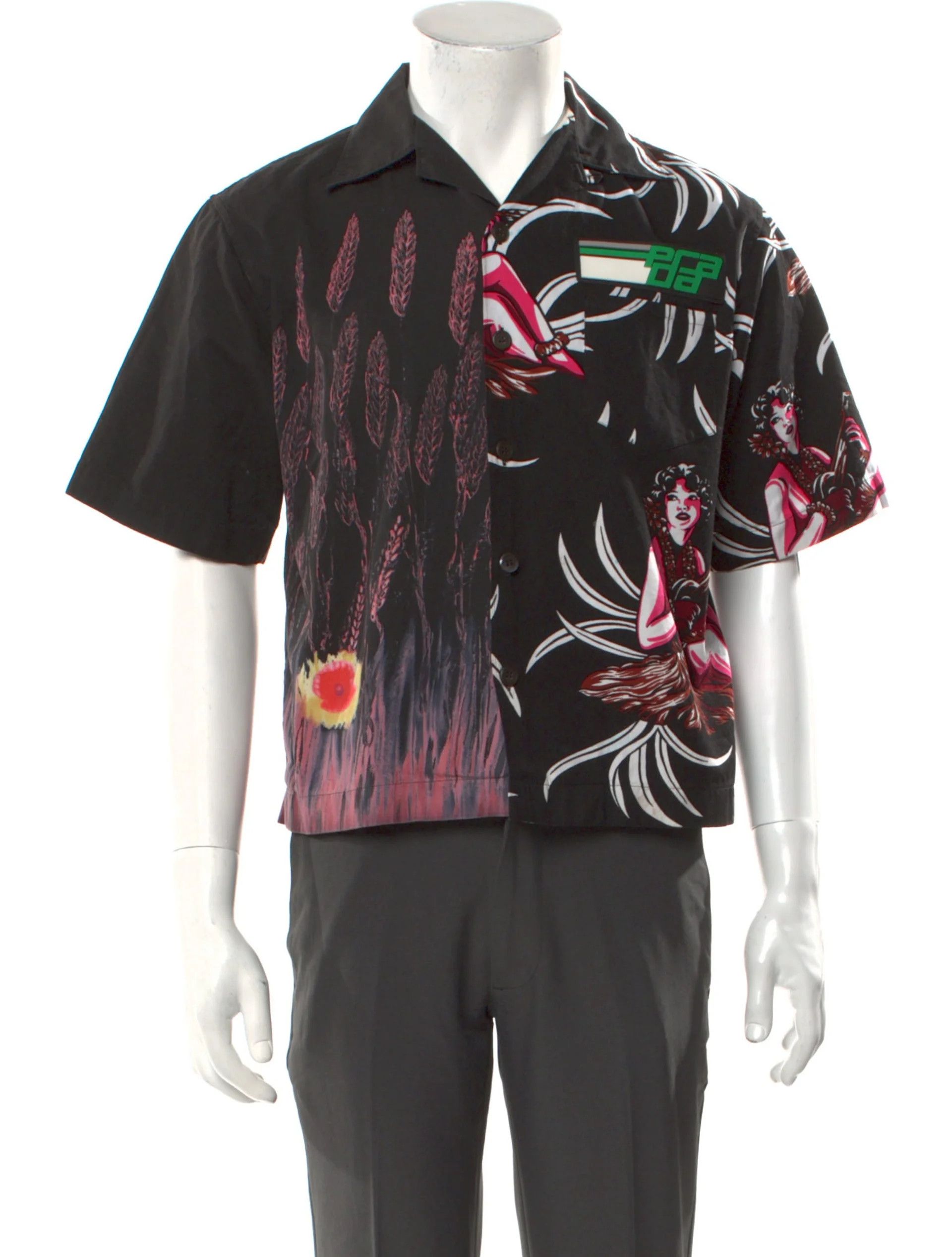 Prada Prada 2018 Printed Shirt Size US XS / EU 42 / 0 - 1 Thumbnail