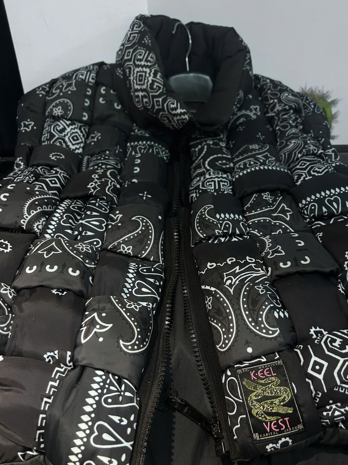 Kapital Kapital Bandana Print Woven Padded Shell Gilet Size US M / EU 48-50 / 2 - 4 Thumbnail