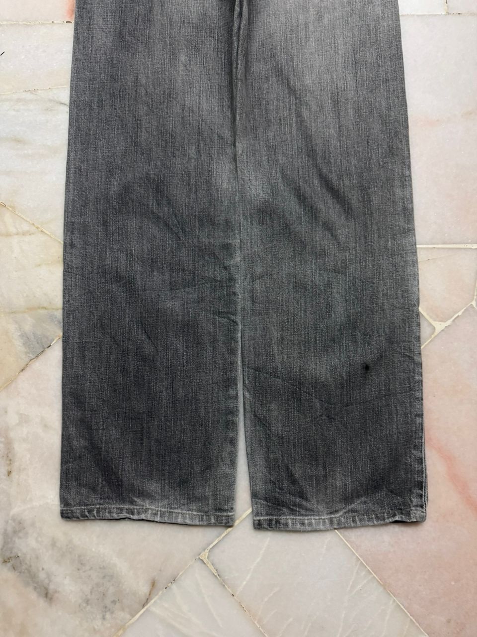 Uniqlo 💥Sick💥Vintage Uniqlo Easy Fit Straight Insane Stoned Faded Size US 30 / EU 46 - 21 Thumbnail