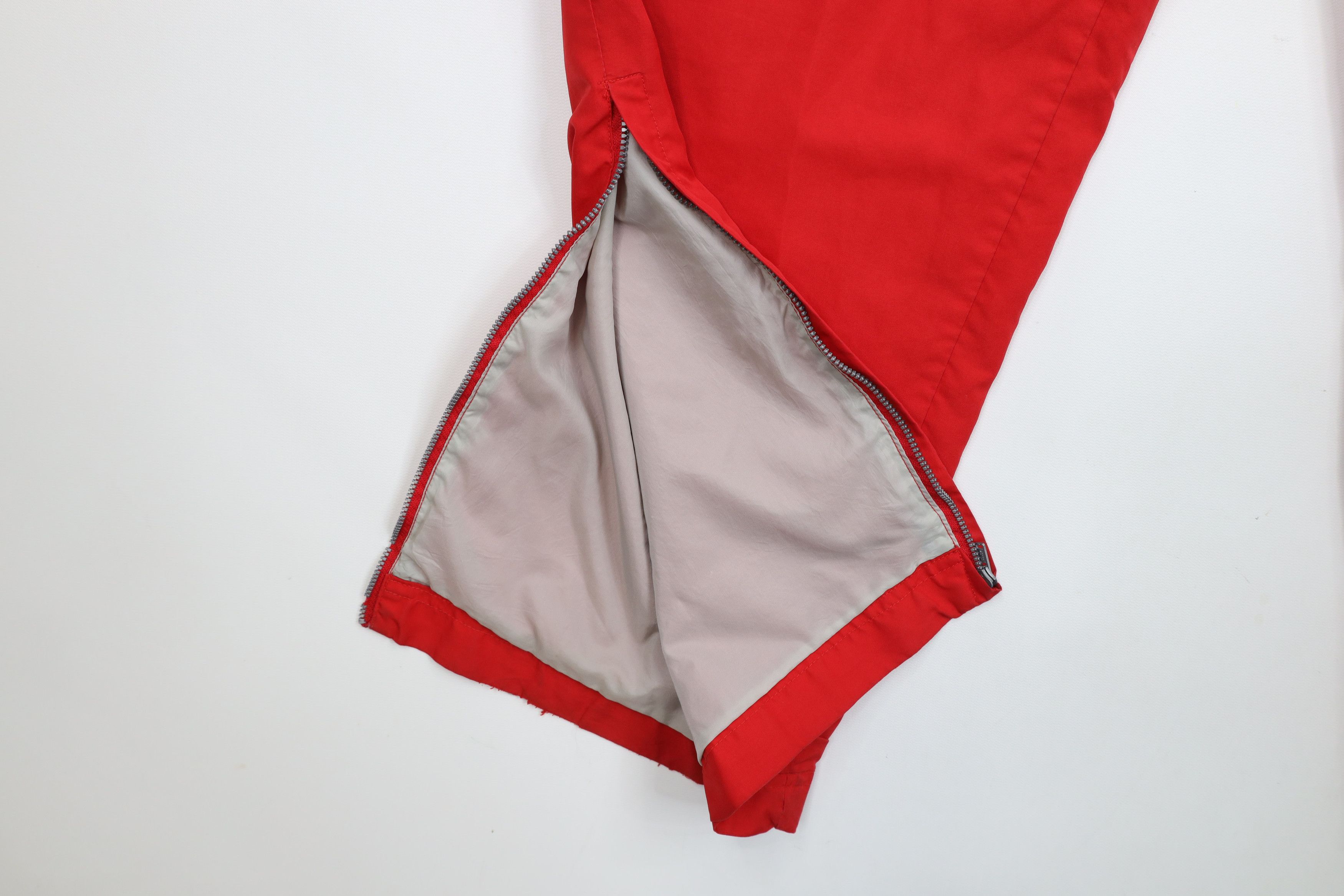 Nike × Vintage Vintage Nike Swoosh Ohio State University Wide Leg Pants Size US 34 / EU 50 - 5 Thumbnail