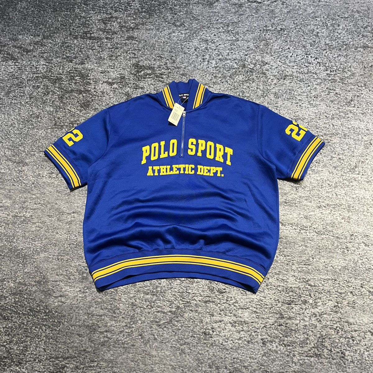 Polo Ralph Lauren Vintage Polo Sport Athletic Dept Shirt 1/4 Zip Size Large Size US L / EU 52-54 / 3 - 1 Thumbnail