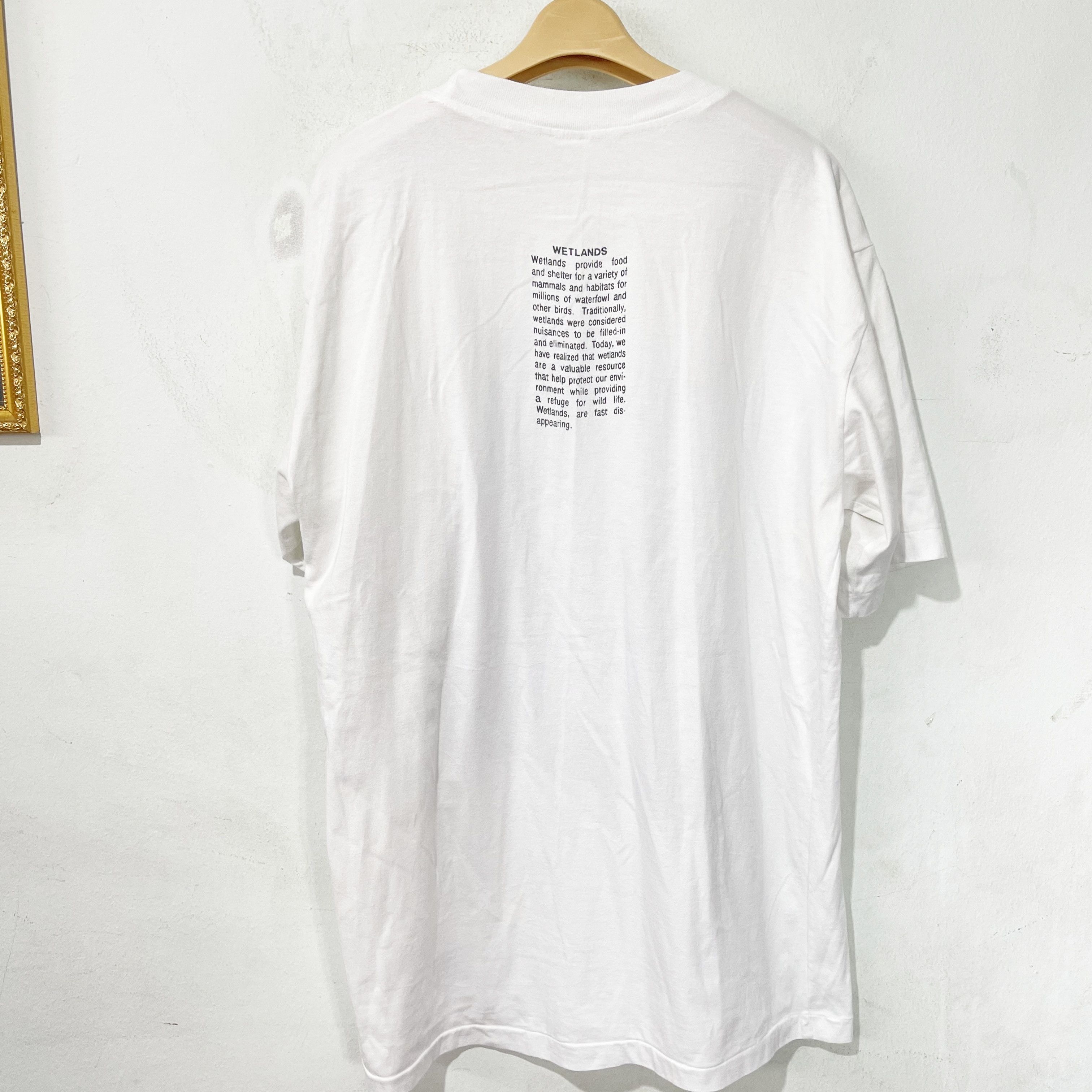 Vintage Vintage 90s Save the Mangroves T-Shirt Size US L / EU 52-54 / 3 - 4 Thumbnail