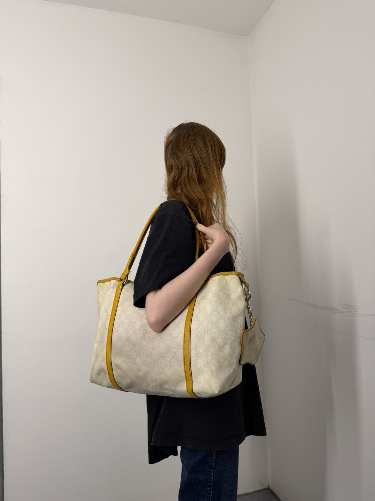 Gucci Gucci GG Supreme Joy Tote Handbag Size ONE SIZE - 1 Thumbnail