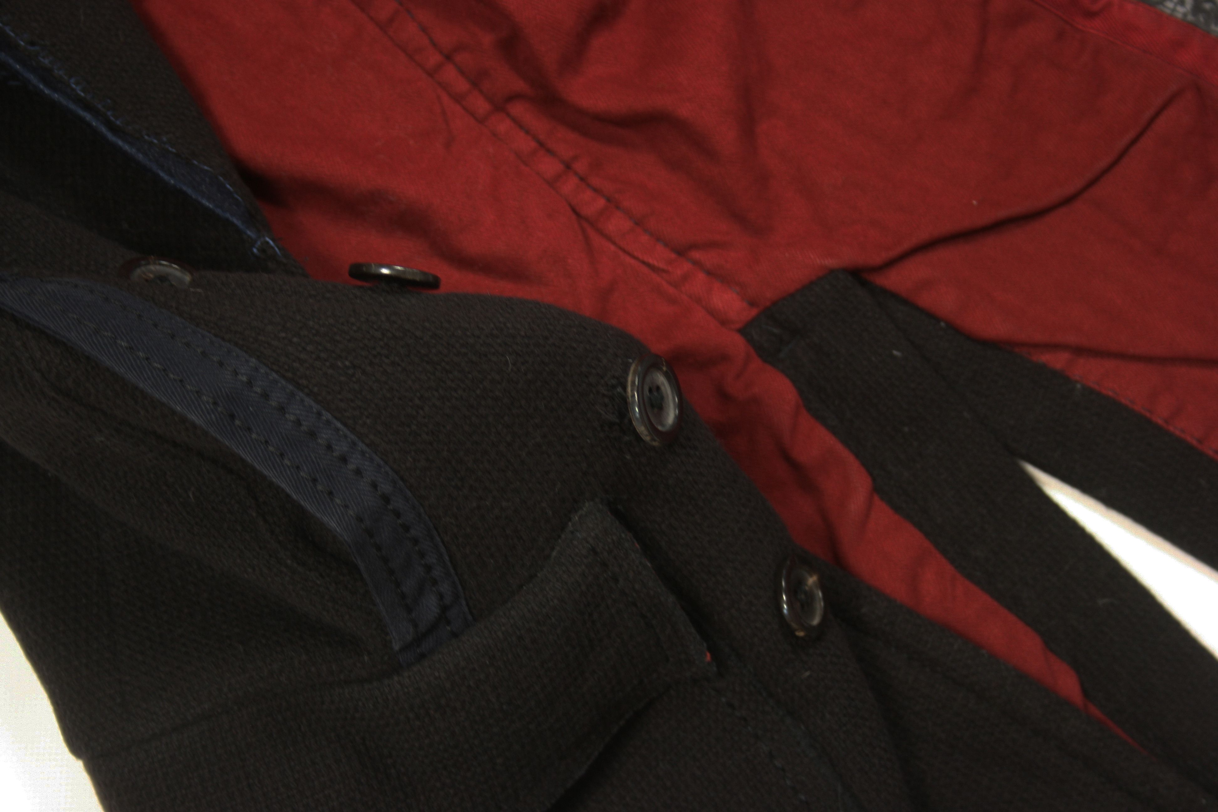 Marithe + Francois Girbaud 00S Wool Double Breasted Overcoat Vintage Size US L / EU 52-54 / 3 - 10 Thumbnail