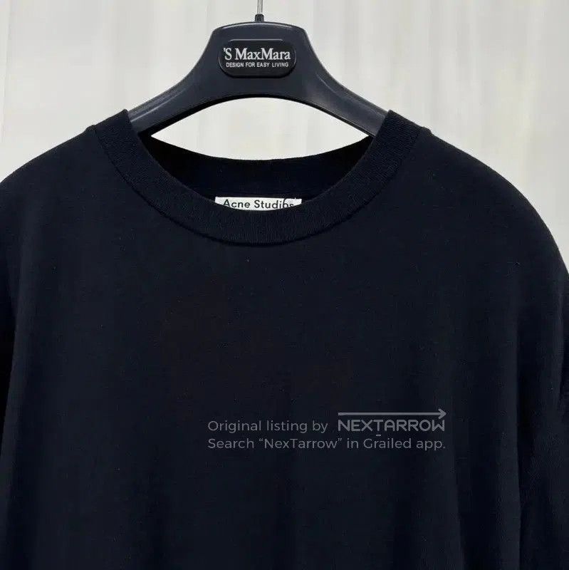 Acne Studios Acne Studios Black Logo T-Shirt for Summer. Size US XS / EU 42 / 0 - 3 Thumbnail