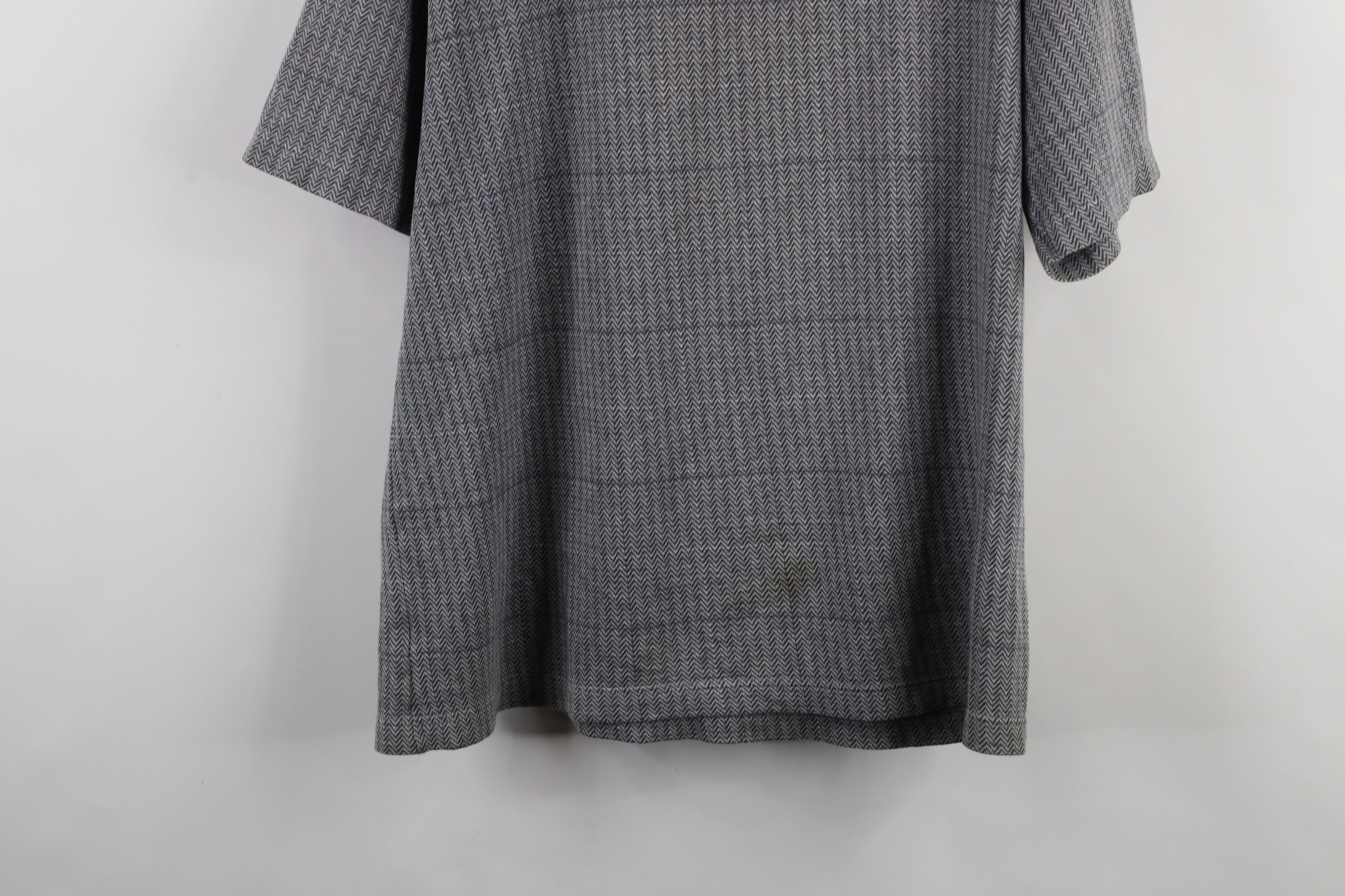 Vintage Vintage 90s Streetwear Striped Herringbone Knit Polo Shirt Size US M / EU 48-50 / 2 - 14 Thumbnail