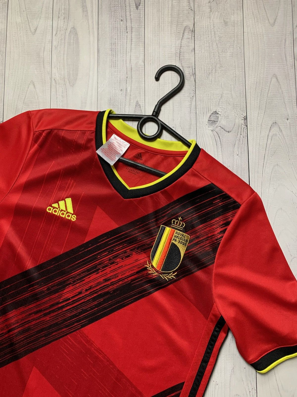 Adidas × Vintage Vintage adidas soccer jersey Belgium size S Size US S / EU 44-46 / 1 - 2 Thumbnail