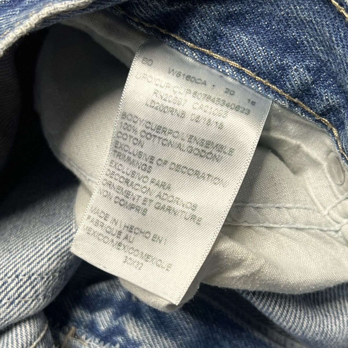 Dickies × Vintage Vintage Y2K Dickies Double Knee Blue Jeans 30X32 Size US 30 / EU 46 - 8 Thumbnail