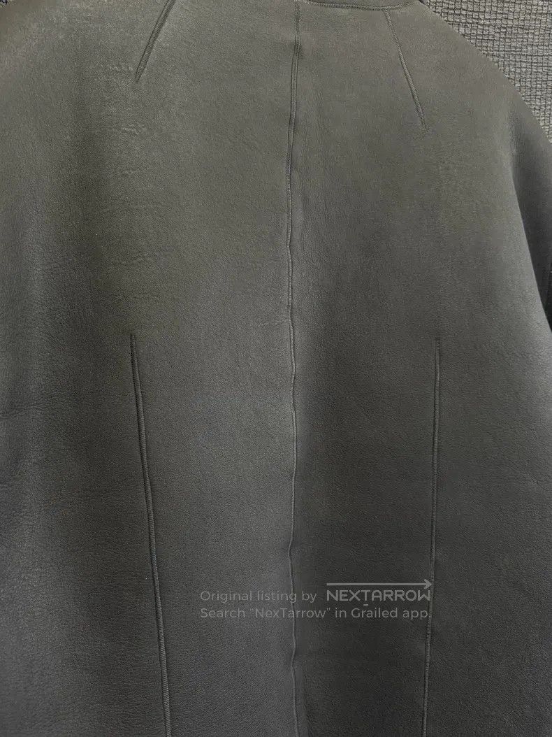 Rick Owens Rick Owens Lambskin fur-lined zip-up leather jacket Size US M / EU 48-50 / 2 - 6 Thumbnail