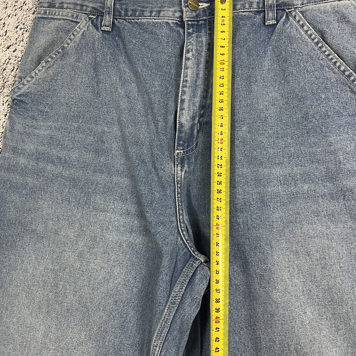 Carhartt × Carhartt Wip × Vintage ⭐️VINTAGE⭐️ Carhartt WIP Blue Denim carpenter pocket Jeans Size US 32 / EU 48 - 21 Thumbnail