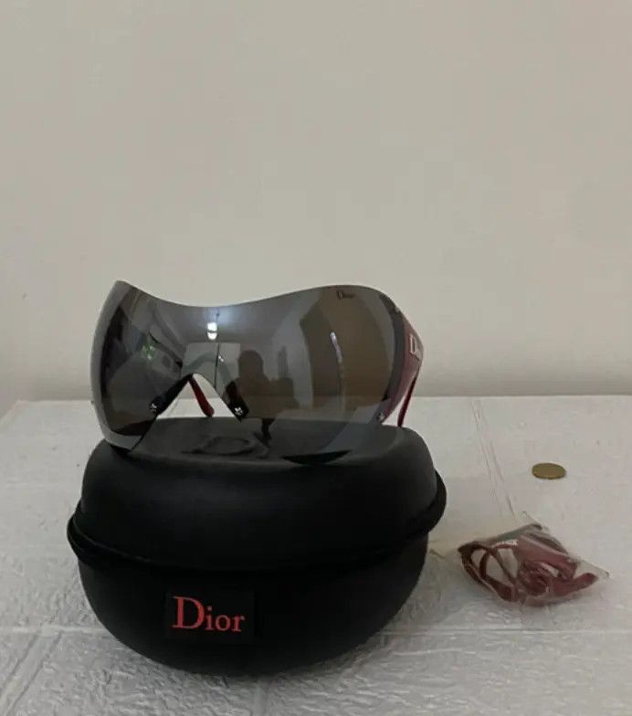 Dior DIOR Sunglasses SKI Rimless Mask Pop Bike Shield RI932 Size ONE SIZE - 2 Thumbnail