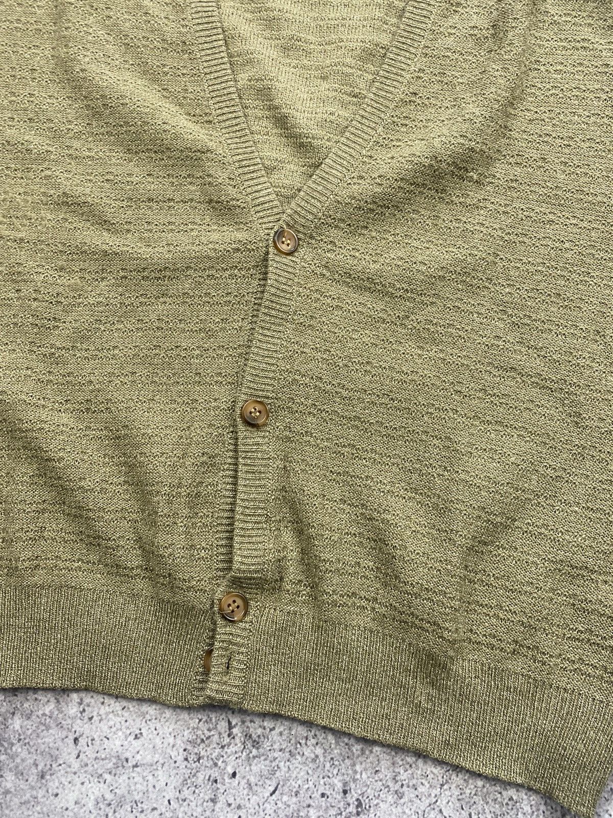 Vintage 80s Vintage Les Jacquelines Italian knit vest Size US S / EU 44-46 / 1 - 3 Thumbnail