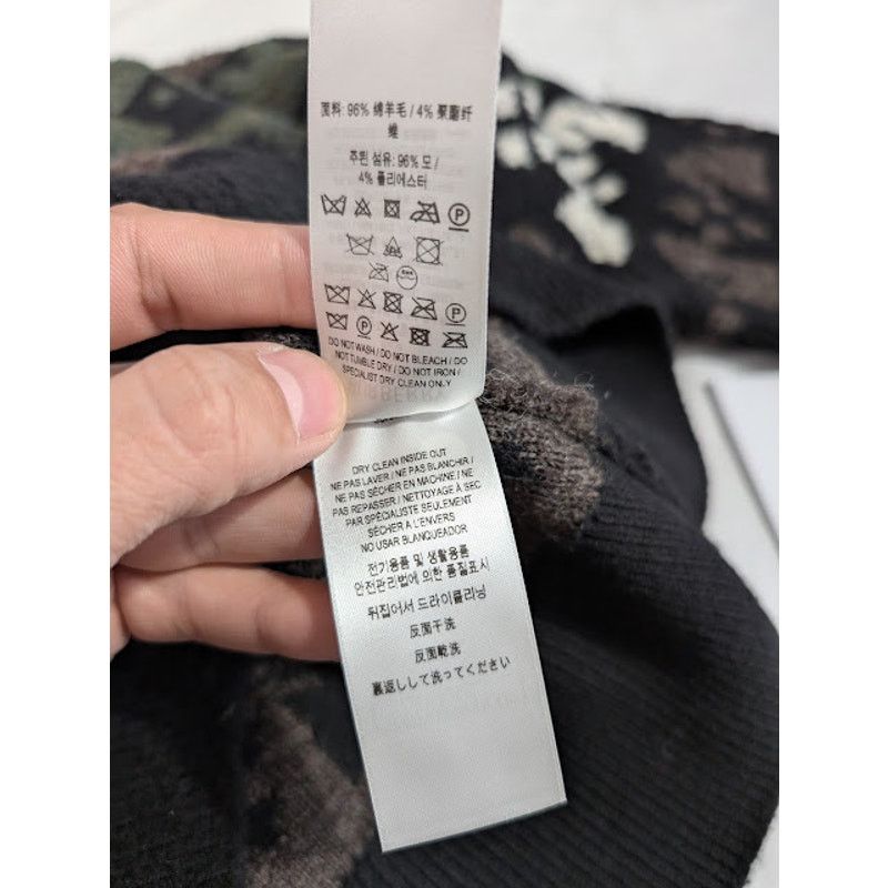 Burberry o1rshd1 Chess Pattern Sweater in Black/Multi Size US L / EU 52-54 / 3 - 16 Thumbnail
