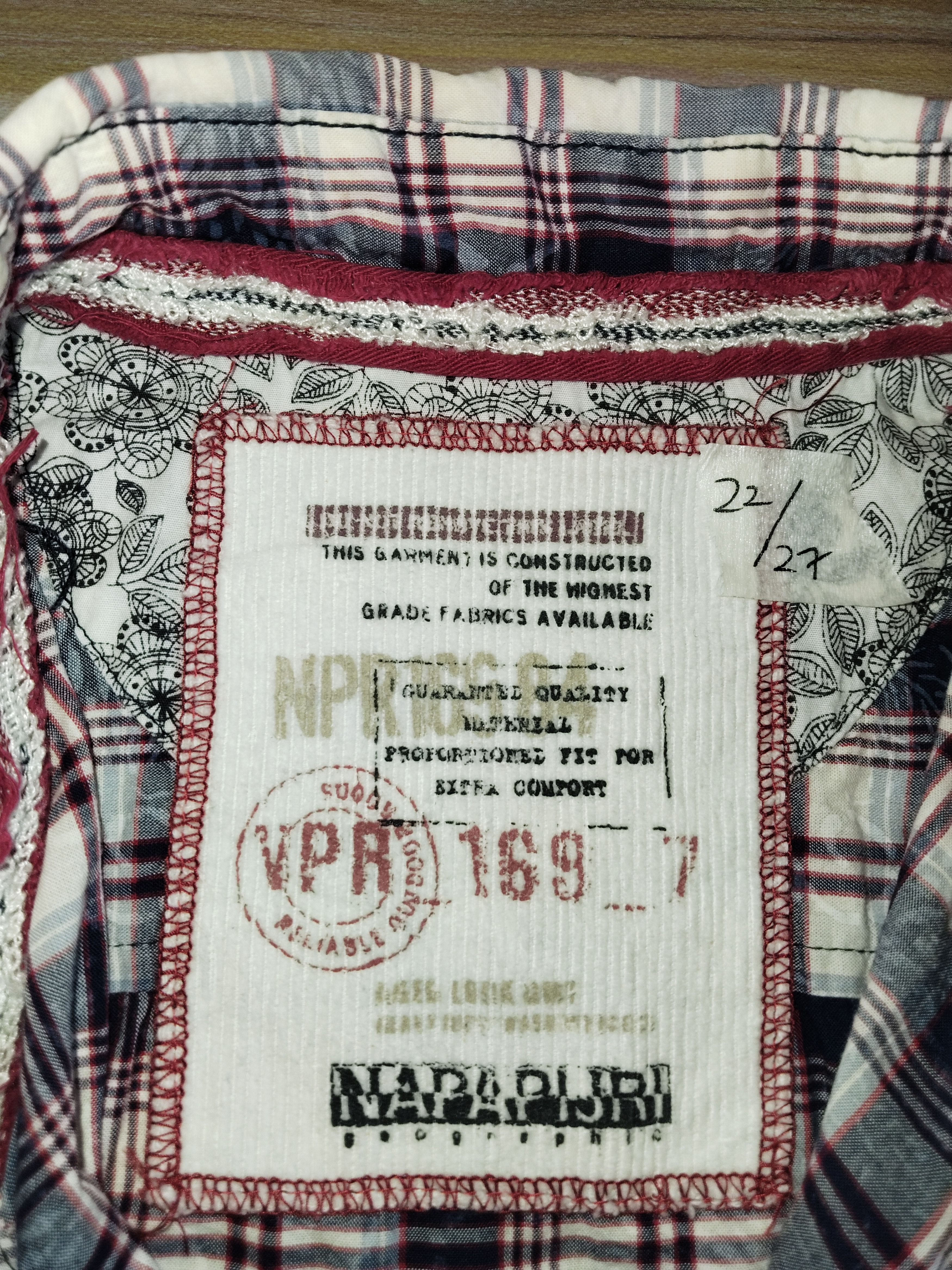 Napapijri NAPAPIJRI Tartan Flannel Size US L / EU 52-54 / 3 - 3 Thumbnail