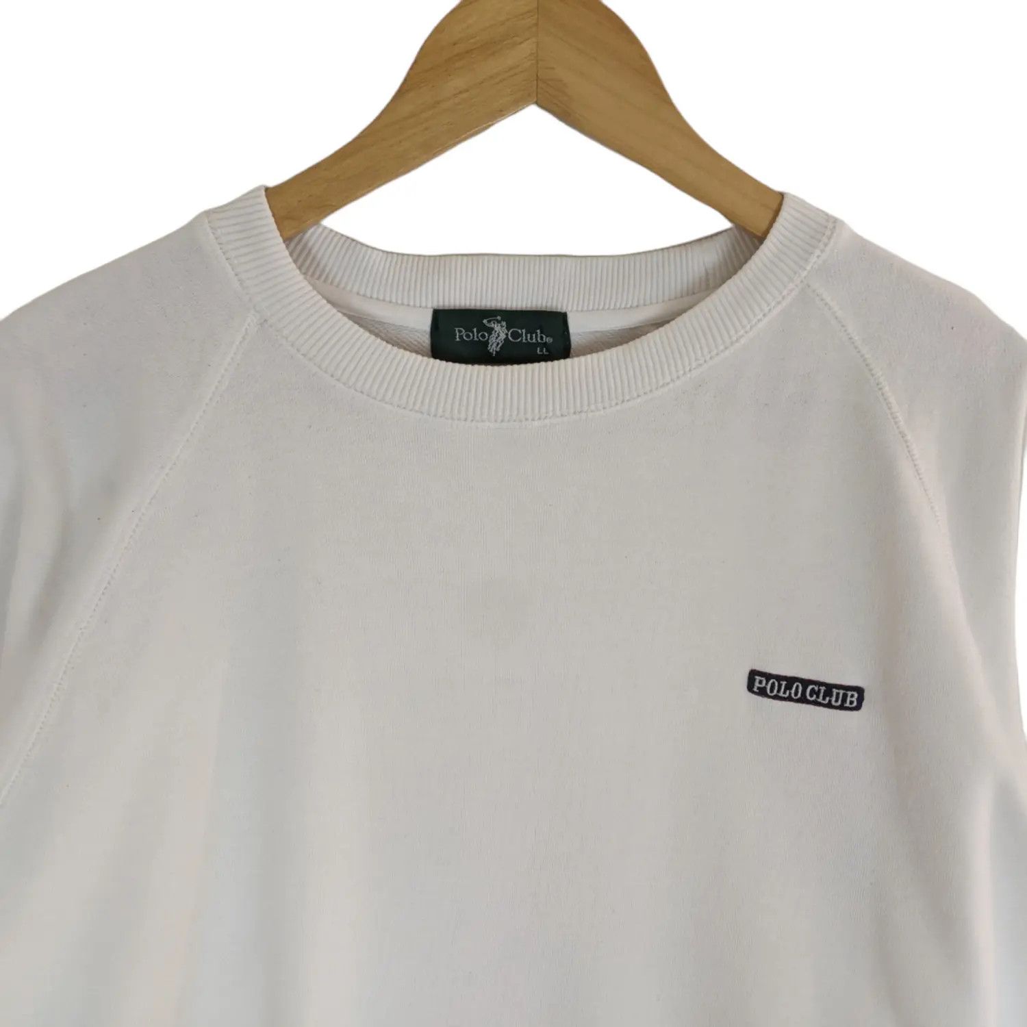 Japanese Brand × Vintage POLO CLUB Plain Crewneck Jumper Sweatshirt Size US XL / EU 56 / 4 - 4 Thumbnail