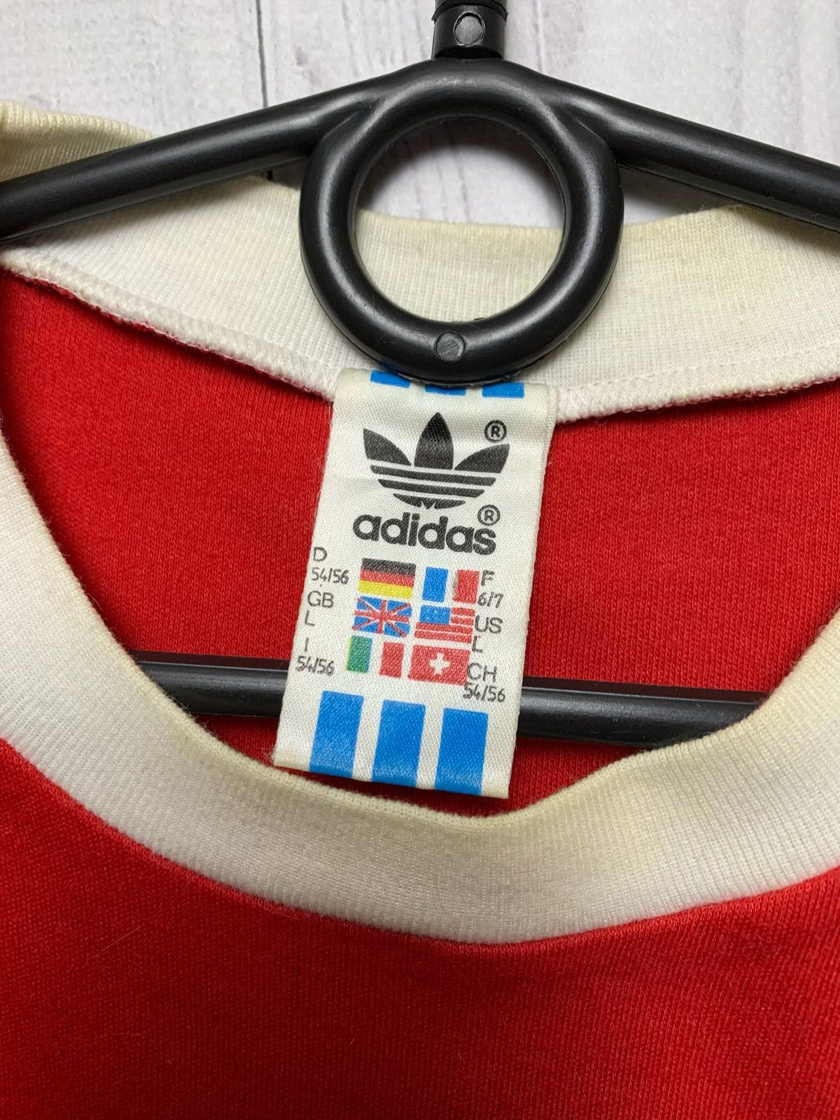 Adidas × Vintage Vintage adidas originals retro jersey west Germany L Size US L / EU 52-54 / 3 - 3 Thumbnail