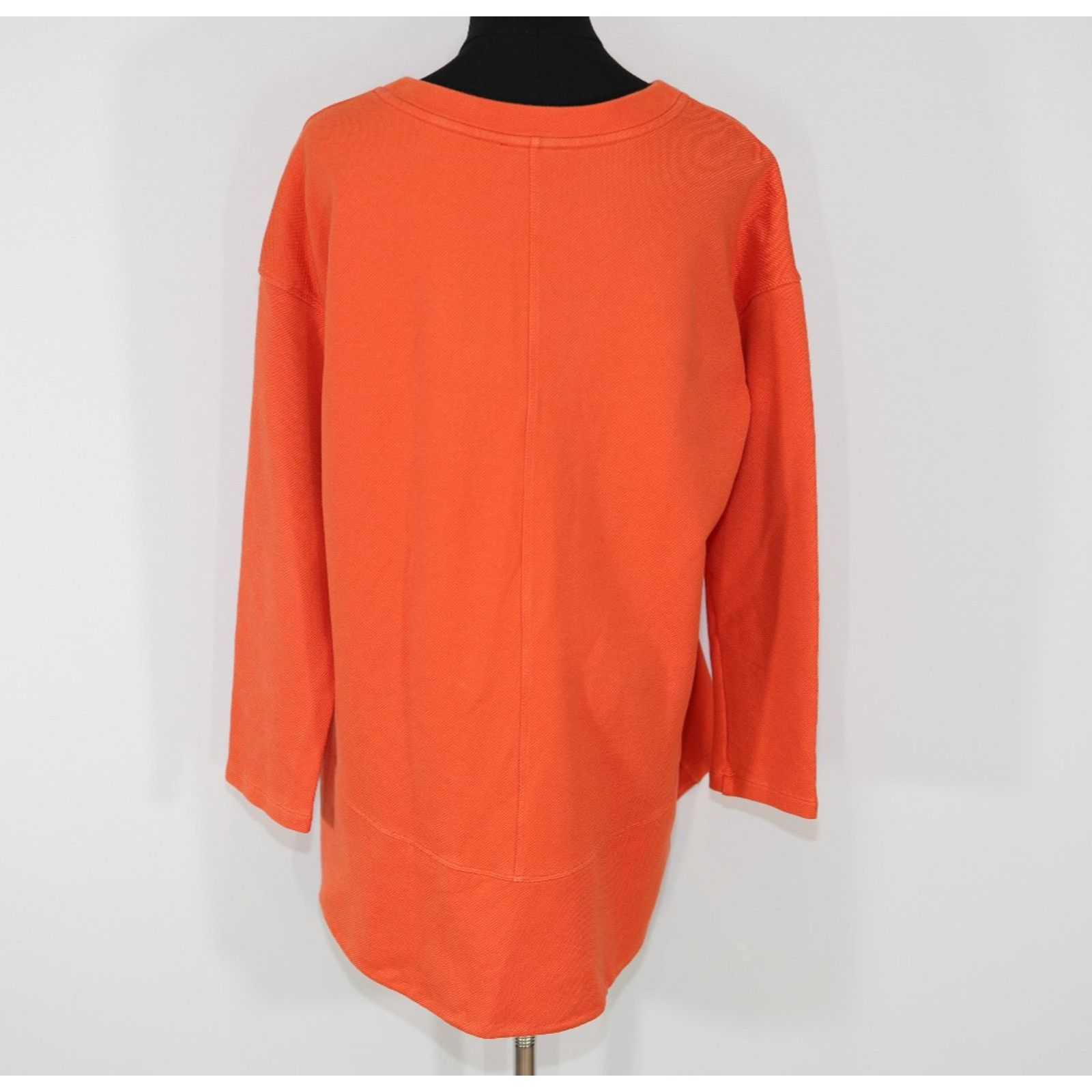 Eileen Fisher EILEEN FISHER Cotton Terry Minimalist Sweater Tunic Sz S Size S / US 4 / IT 40 - 5 Thumbnail
