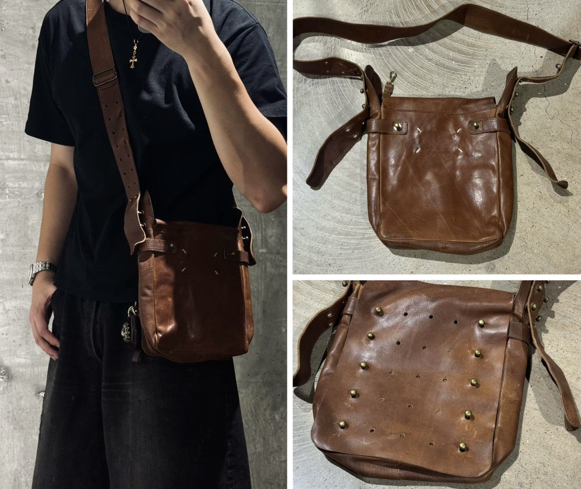 Maison Margiela Maison Martin Margiela Leather Shoulder Bag | Grailed