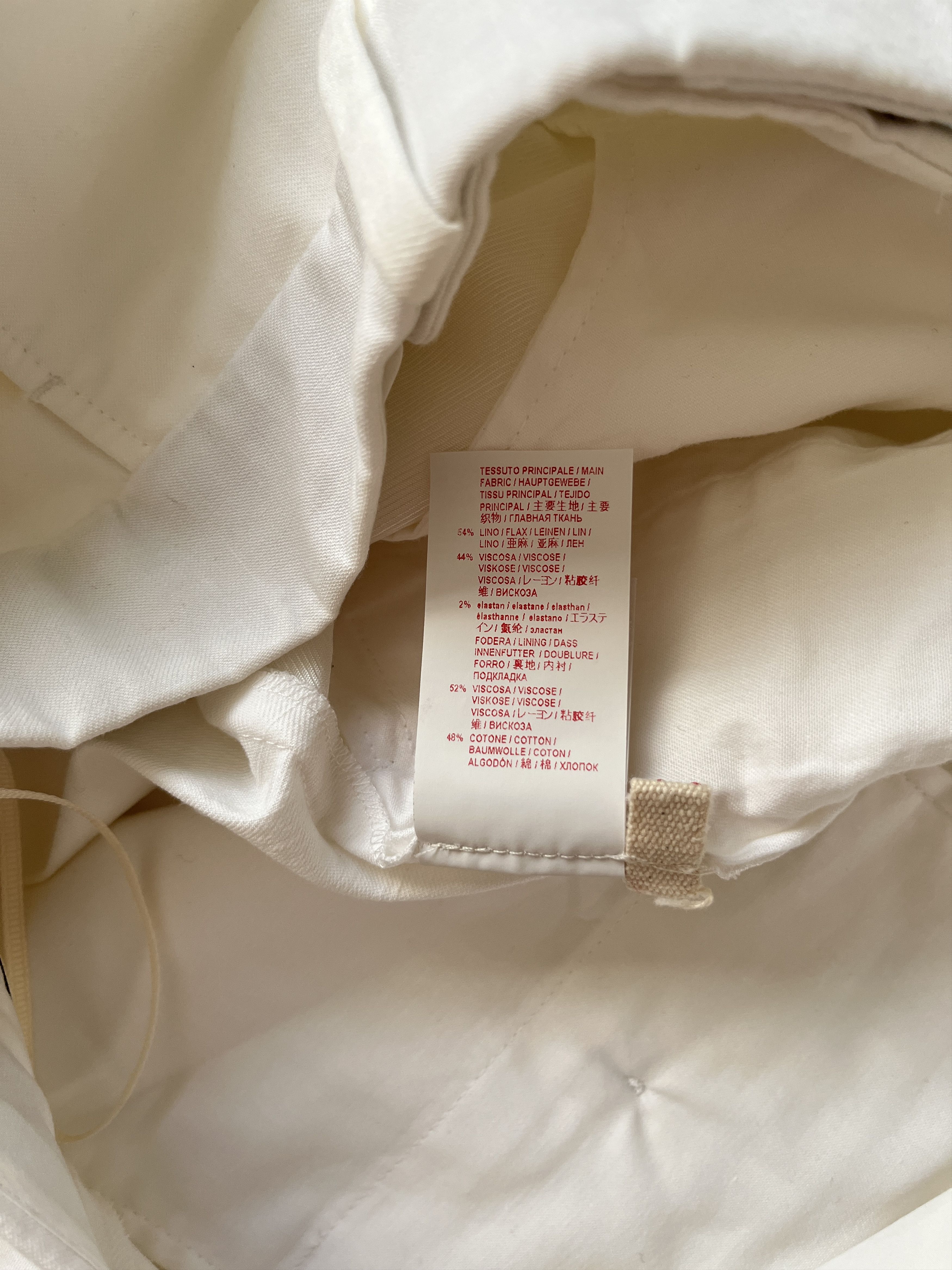 Marni ⚡️QUICK SALE⚡️Marni White Pants Trousers with Cuffs Size 32" / US 10 / IT 46 - 5 Thumbnail