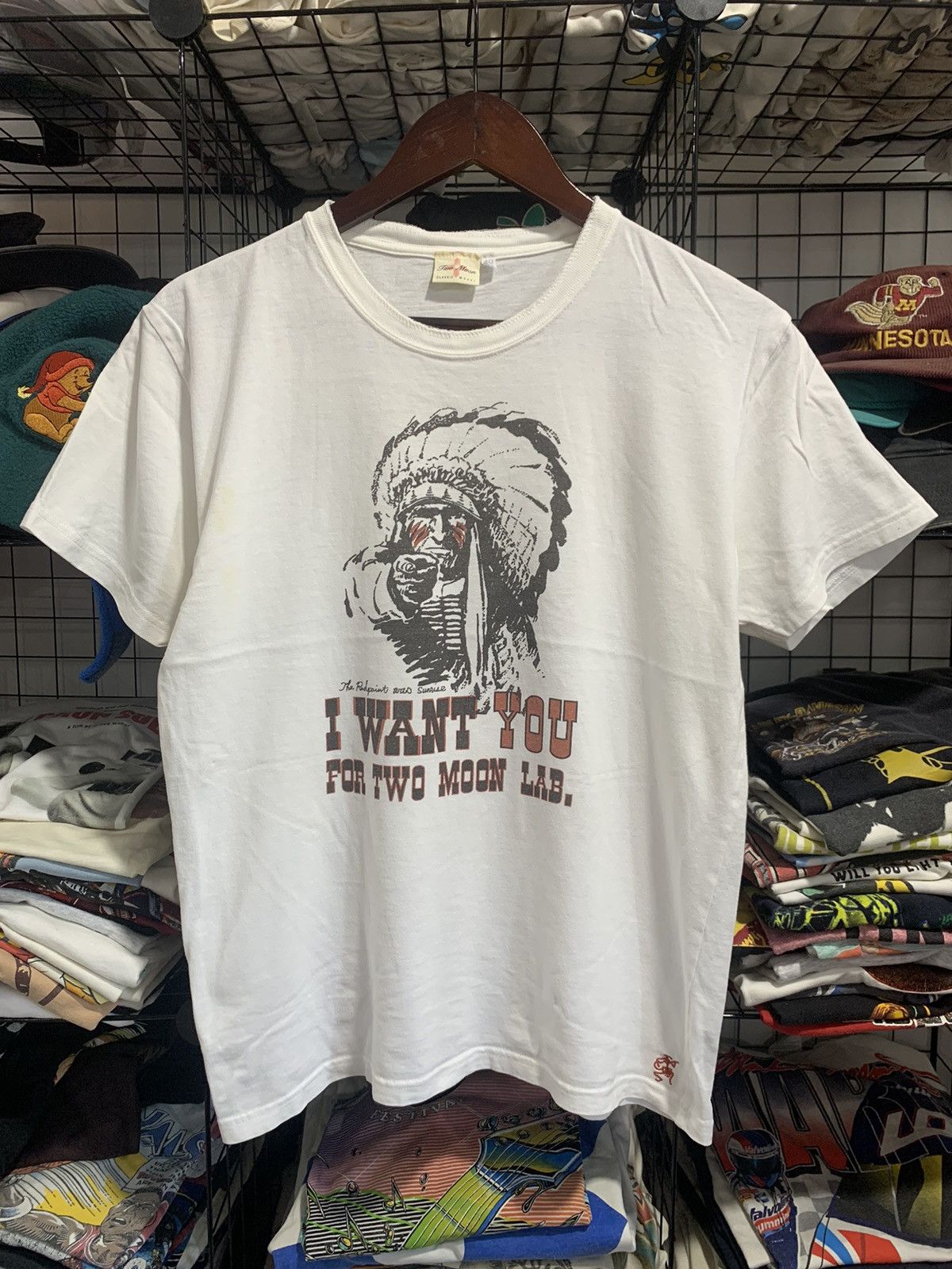 Japanese Brand × Two Moon Two Moon by Bufu Oo Tshirt Size US M / EU 48-50 / 2 - 1 Thumbnail