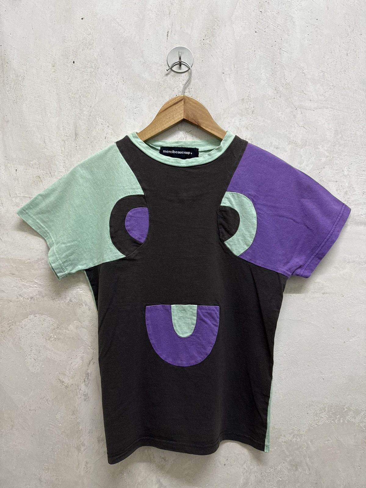 Issey Miyake Vintage 2000s Mercibeaucoup Issey Miyake T-shirt Size XS / US 0-2 / IT 36-38 - 1 Thumbnail