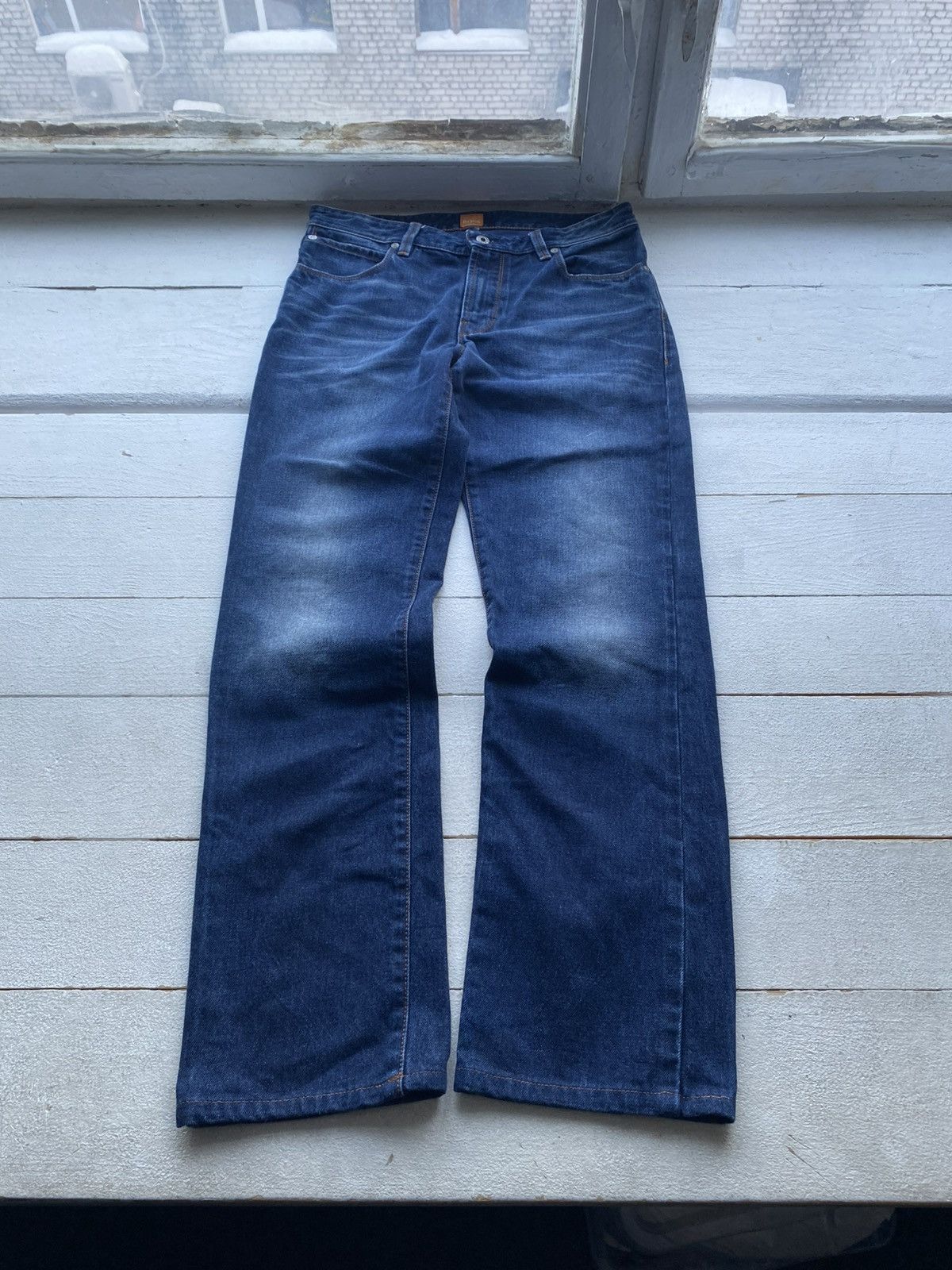 Hugo Boss 00s Y2K Hugo Boss Orange 63 Slim Fit Denim Jeans W31 L31 Size US 31 - 2 Thumbnail