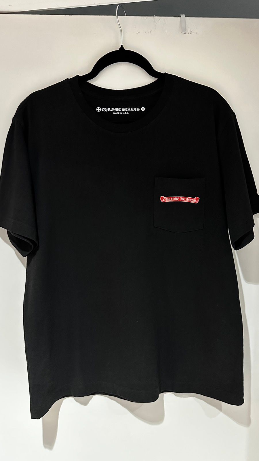 Pre-owned Chrome Hearts Matty Boy  “stay Fast” T-shirt In Black