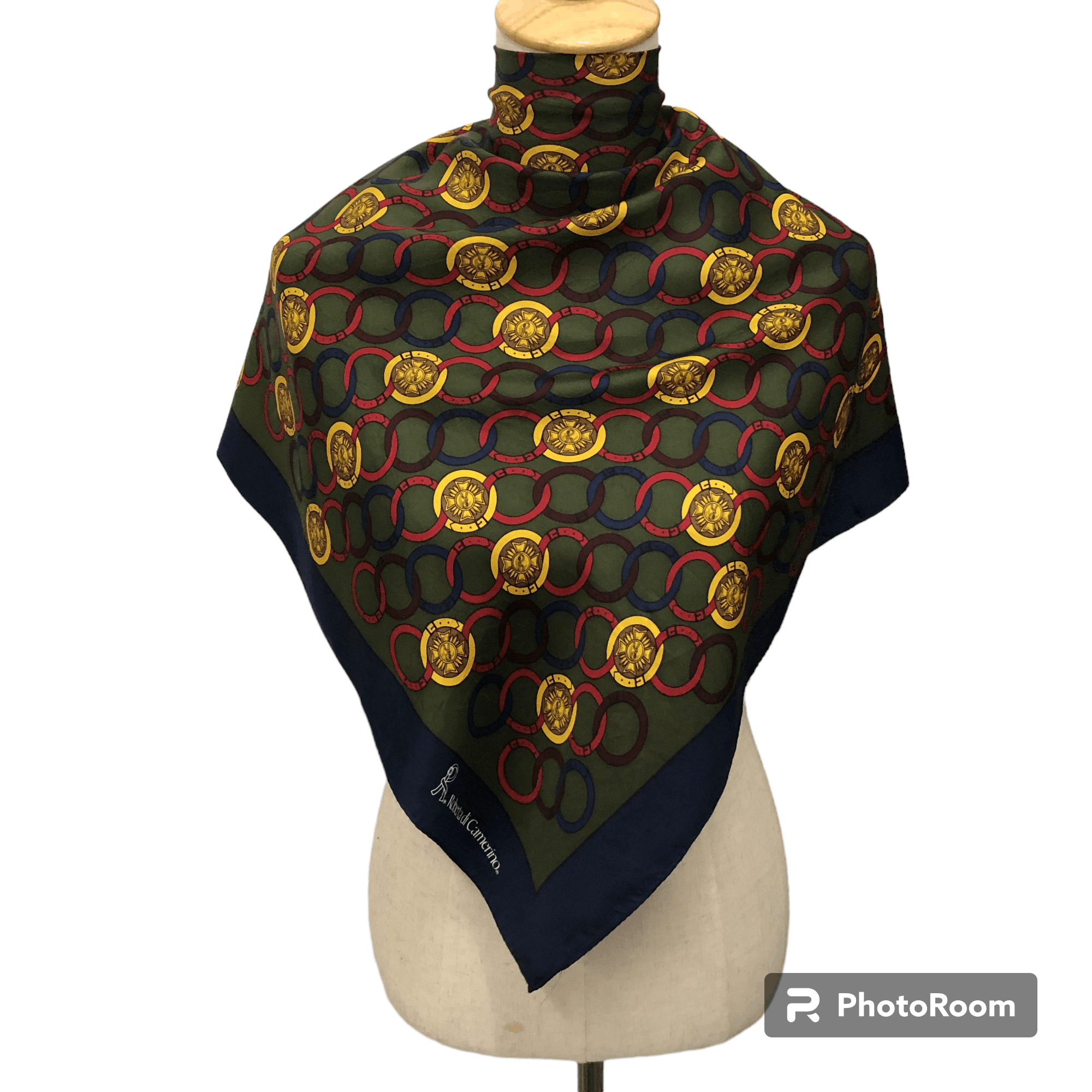 Roberta di Camerino Vintage Roberta di Camerino Silk Scarf M381 Size ONE SIZE - 1 Thumbnail