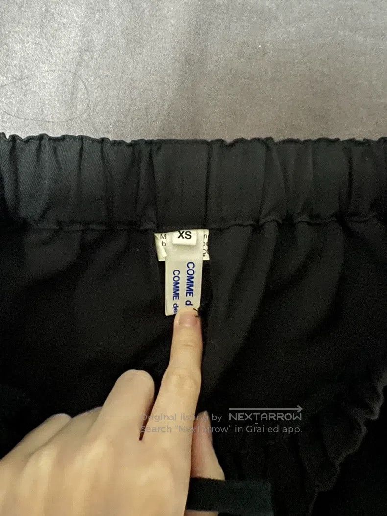 Comme des Garcons Comme Des Garcons size XS Classic black wool trousers for Size 23" - 2 Thumbnail