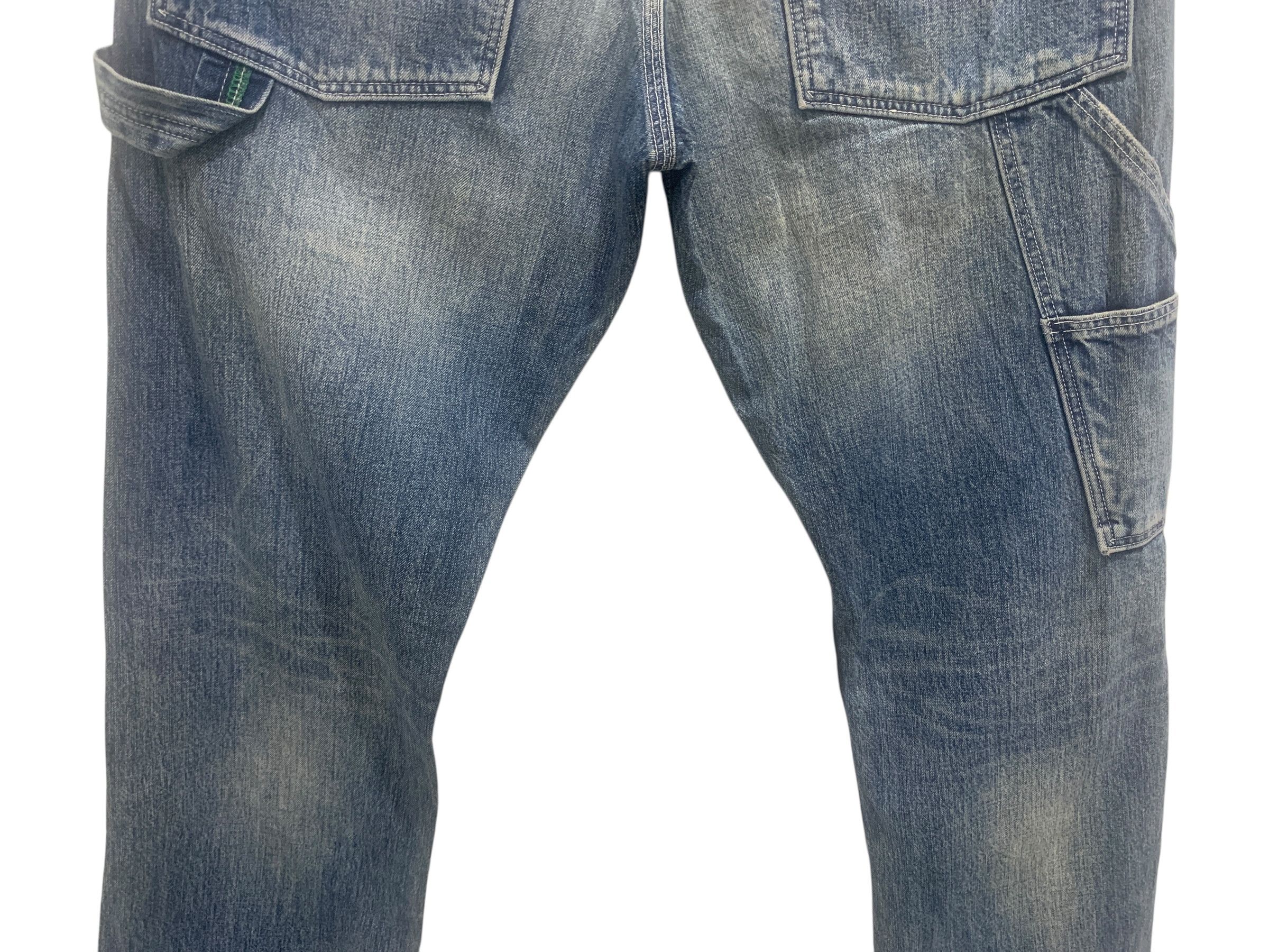 Oshkosh Oshkosh Carpenter Denim Pants Light Wash Workwear Size US 28 / EU 44 - 7 Thumbnail