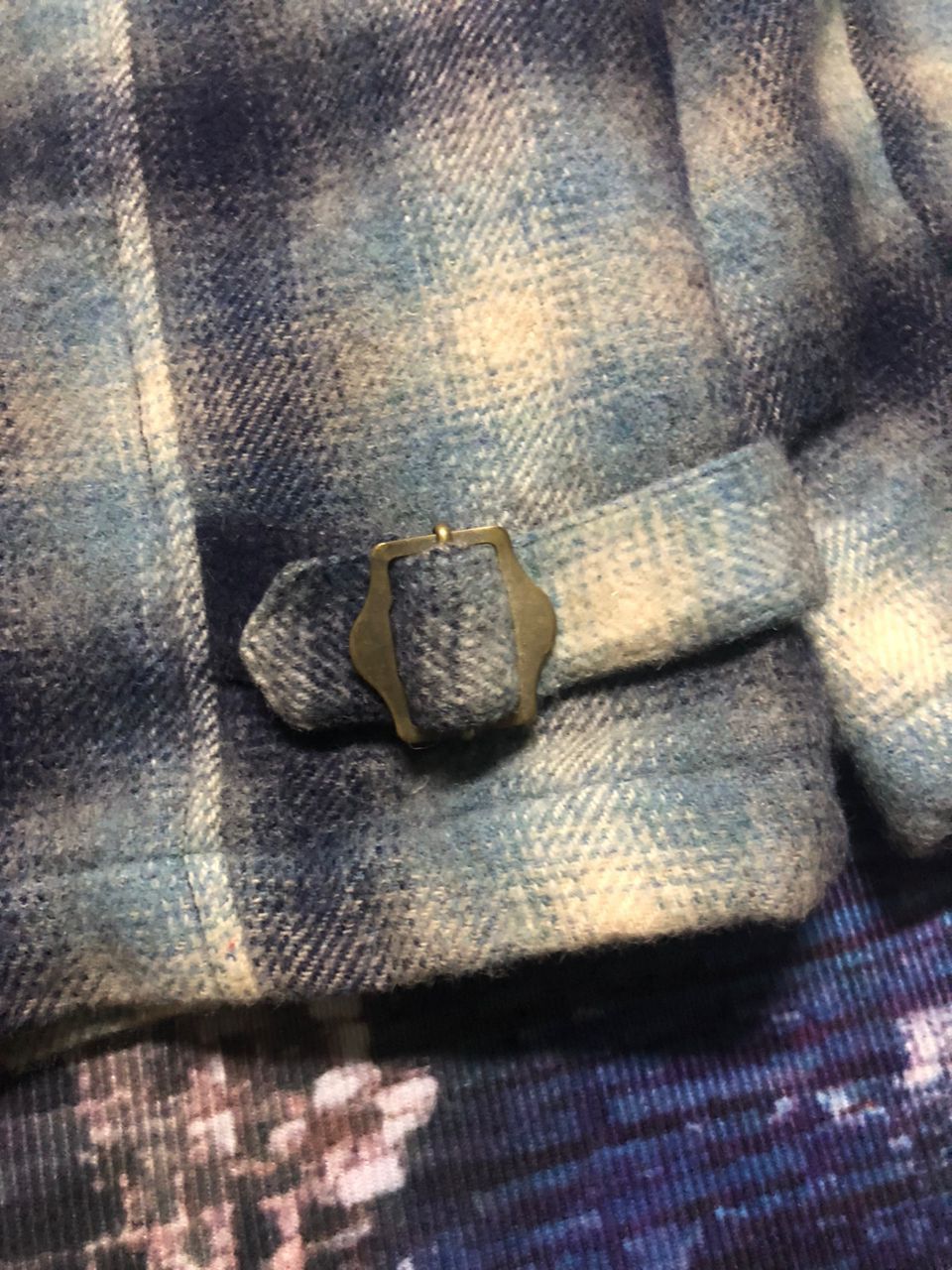 Japanese Brand Vintage Shadows Plaid Wool Flannel Zipper Jacket Size US M / EU 48-50 / 2 - 11 Thumbnail
