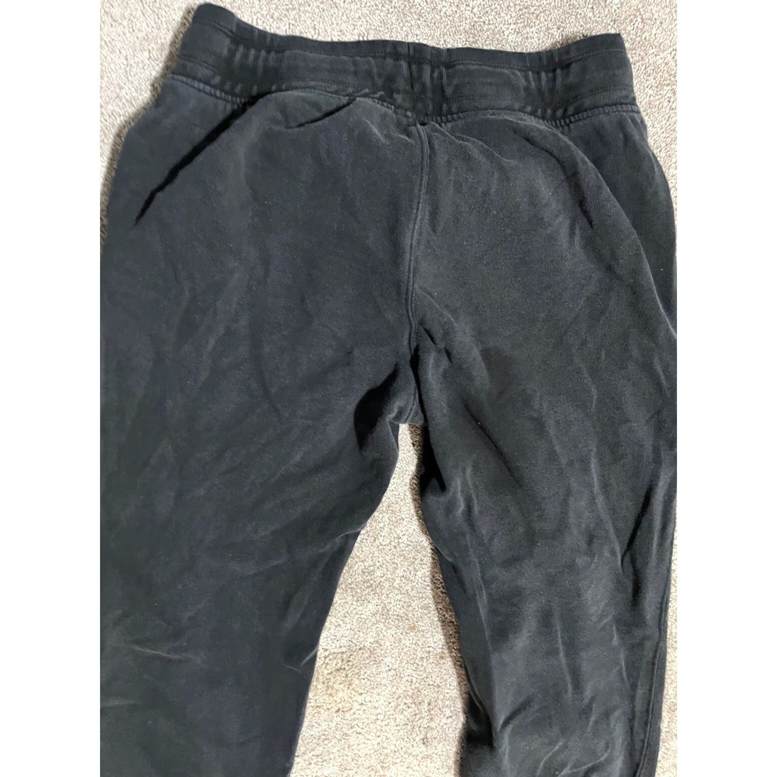 Gap VINTAGE Gap Womens Lounge Pants SweatPants Black Solid Size Small Casual Winter Size 28" / US 6 / IT 42 - 4 Thumbnail
