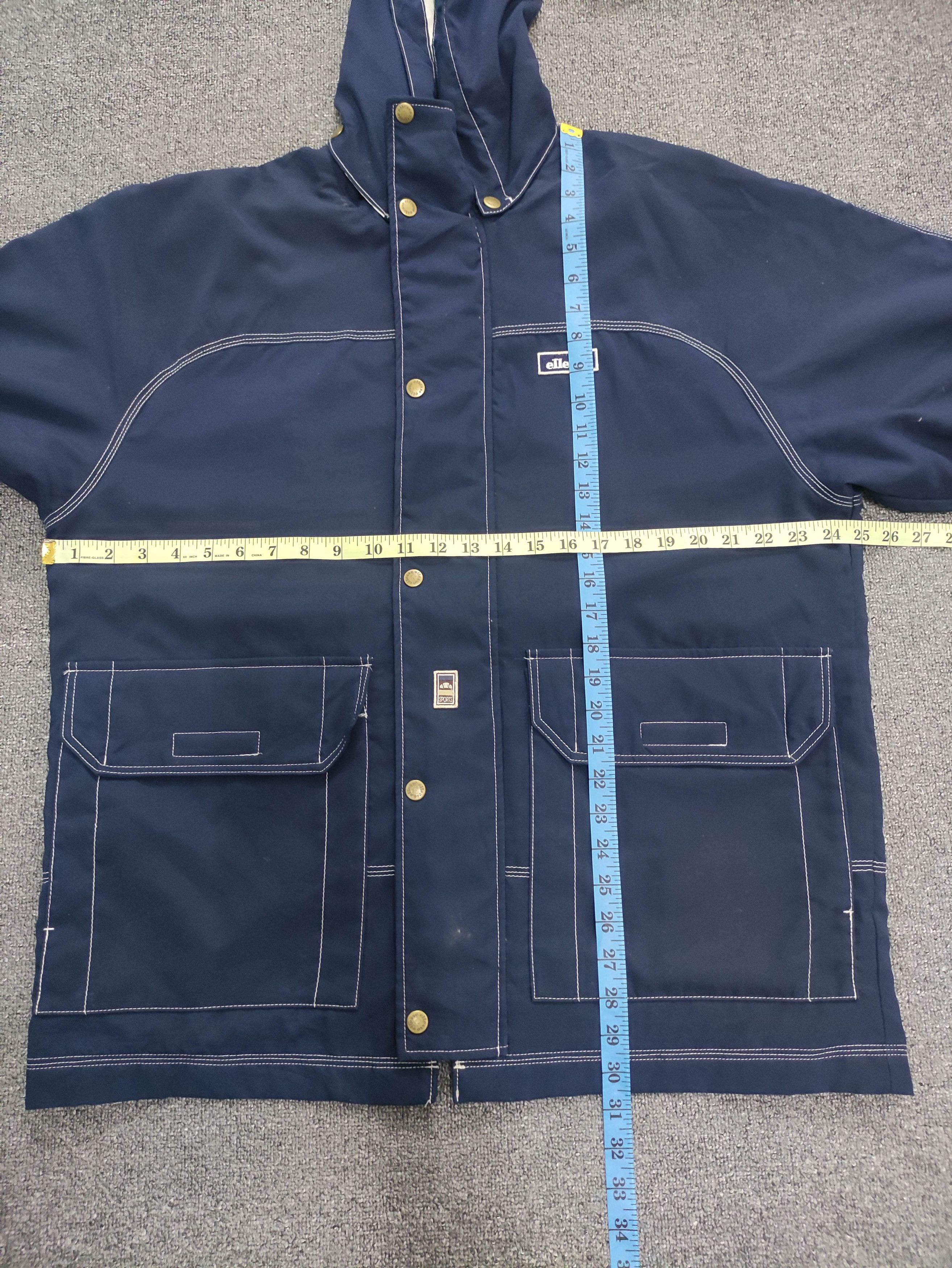 Ellesse Vintage Ellesse Sports Wear Jacket With Hoodie Size US M / EU 48-50 / 2 - 15 Thumbnail