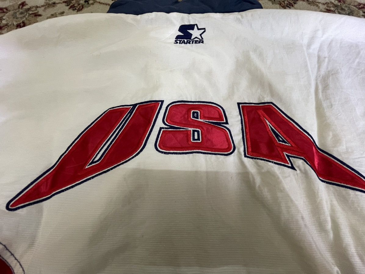 Starter Vintage Starter Atlanta 1996 Olympics USA Anorak Size US XL / EU 56 / 4 - 9 Thumbnail