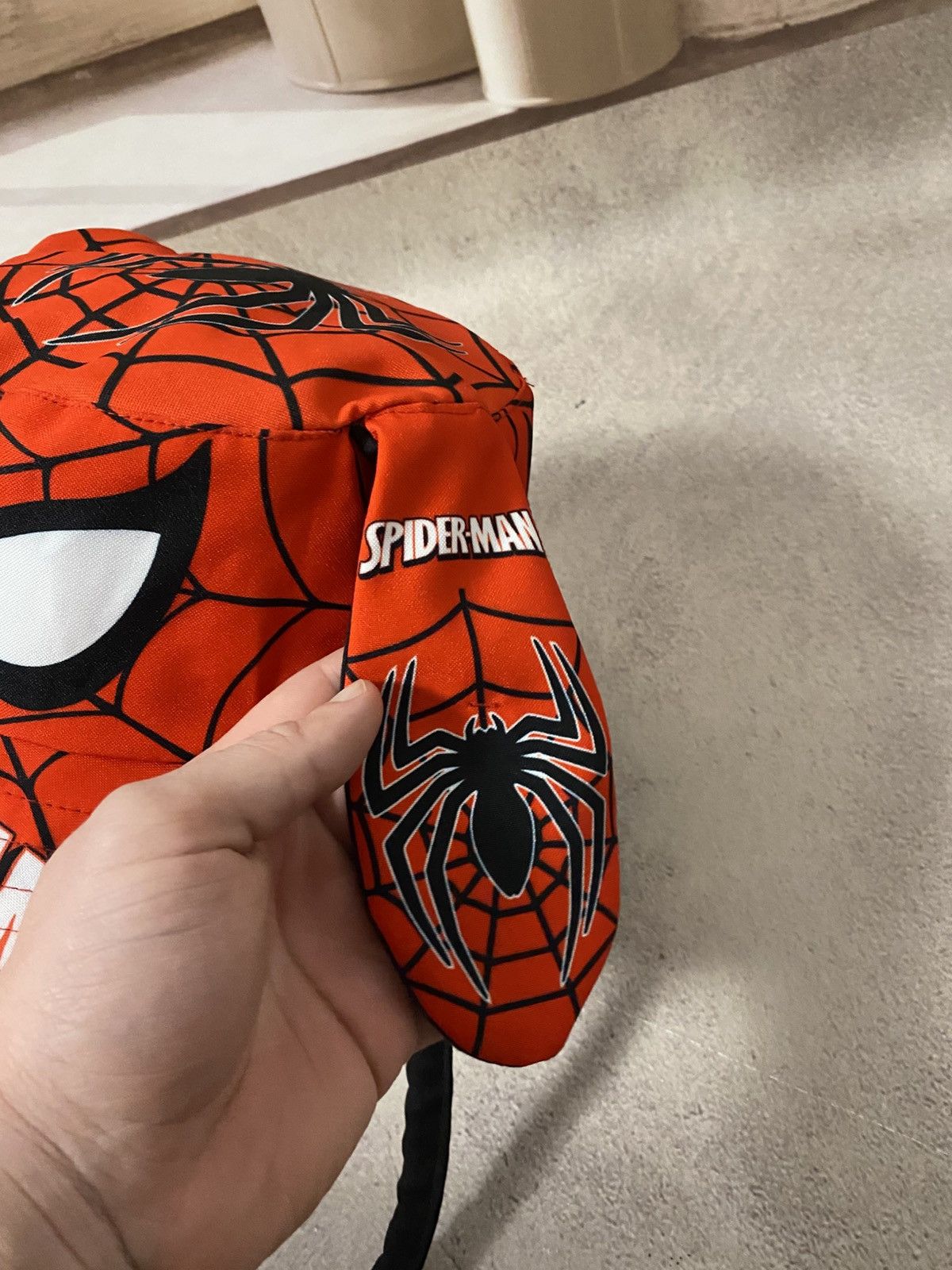 Japanese Brand × Vintage Spider Man Futuristic y2k Panama Hat Size ONE SIZE - 5 Thumbnail