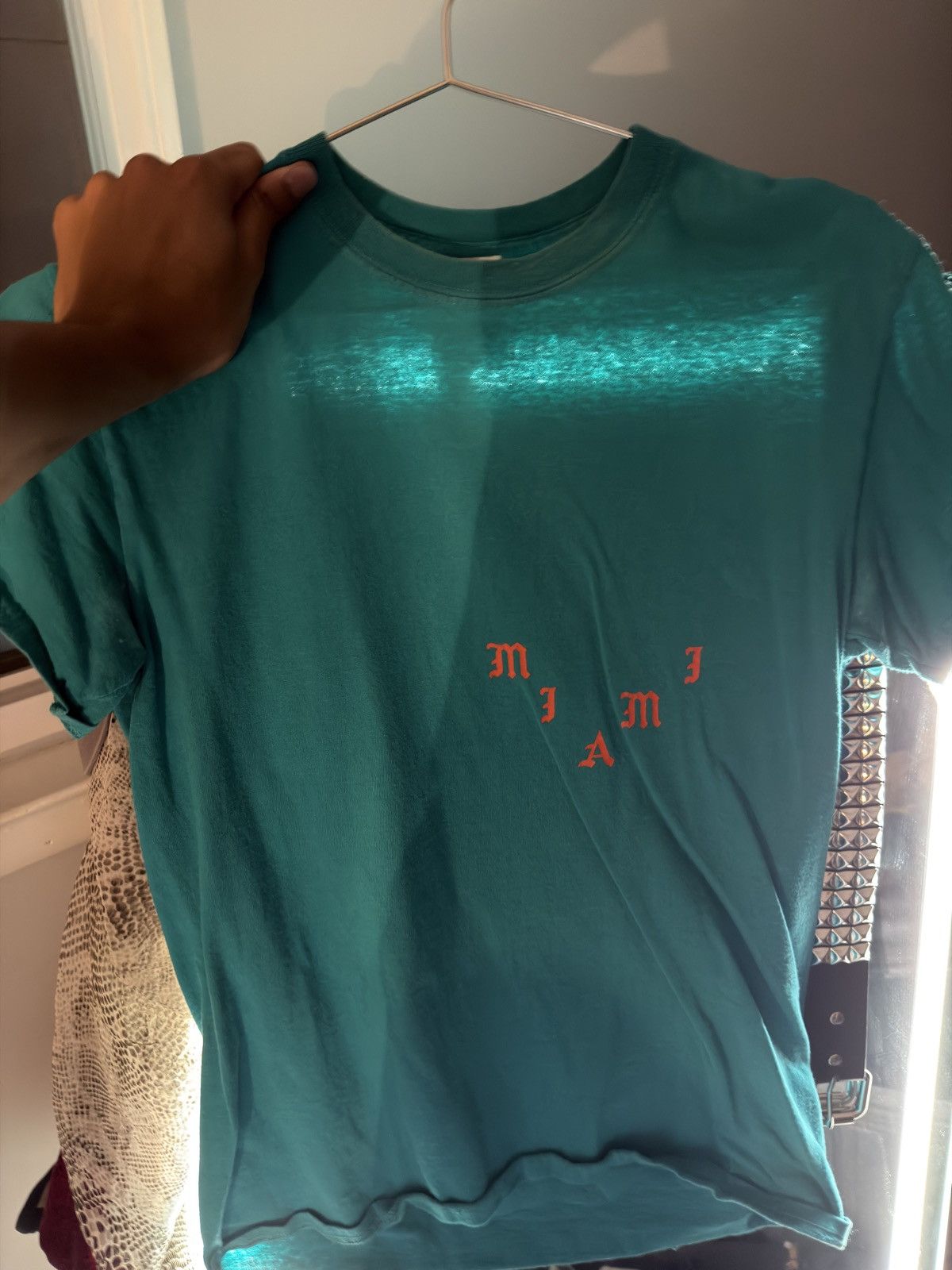Kanye West I FEEL LIKE PABLO TEAL TEE Size US S / EU 44-46 / 1 - 1 Thumbnail