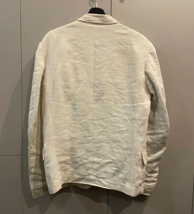 Yohji Yamamoto Yohji Yamamoto 07 SS show white jacket 2502-Nextarrow Size US M / EU 48-50 / 2 - 2 Thumbnail
