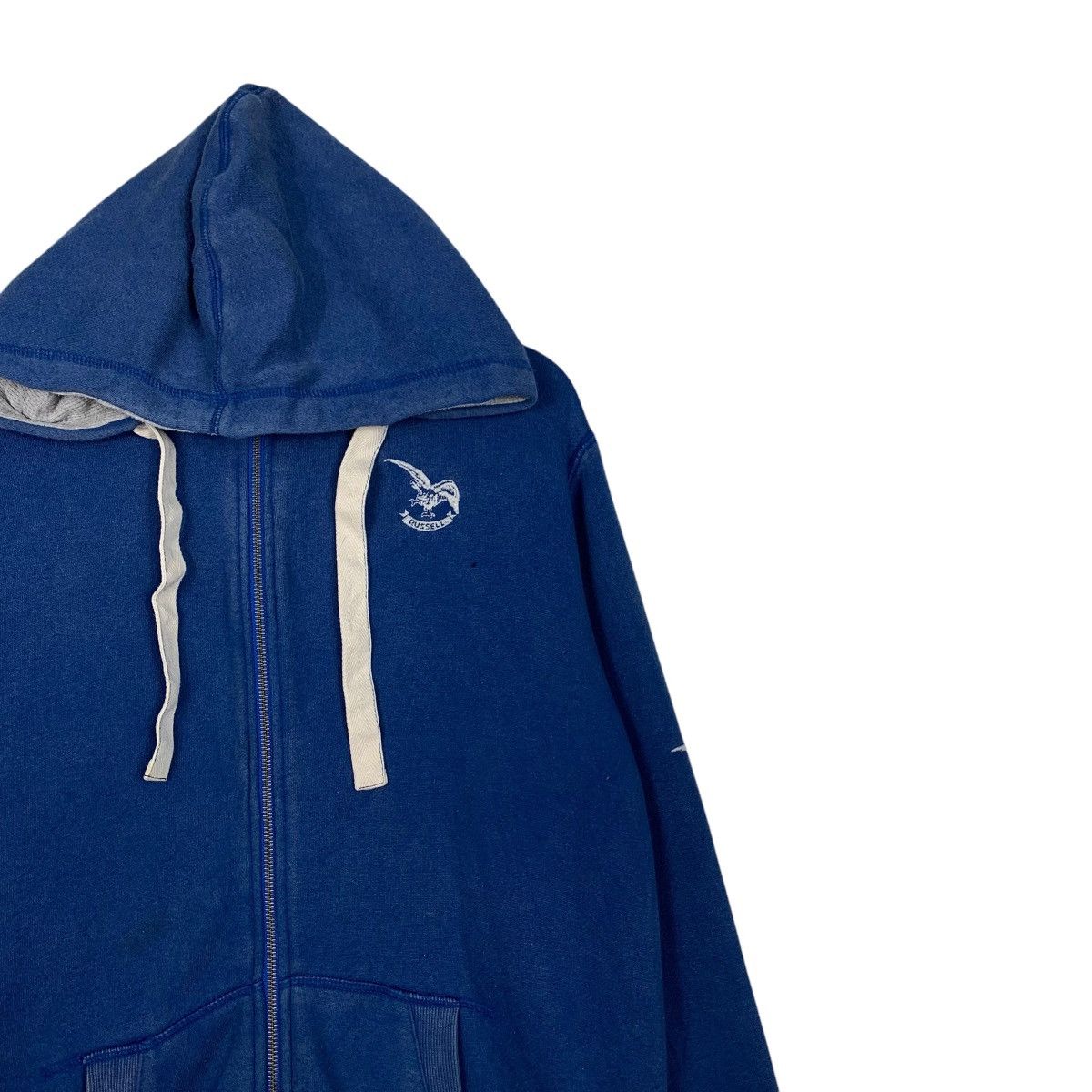 Russell Athletic RUSSELL ATHLETIC Zipper Hoodies Sweatshirt #1961-C85 Size L / US 10 / IT 46 - 5 Thumbnail
