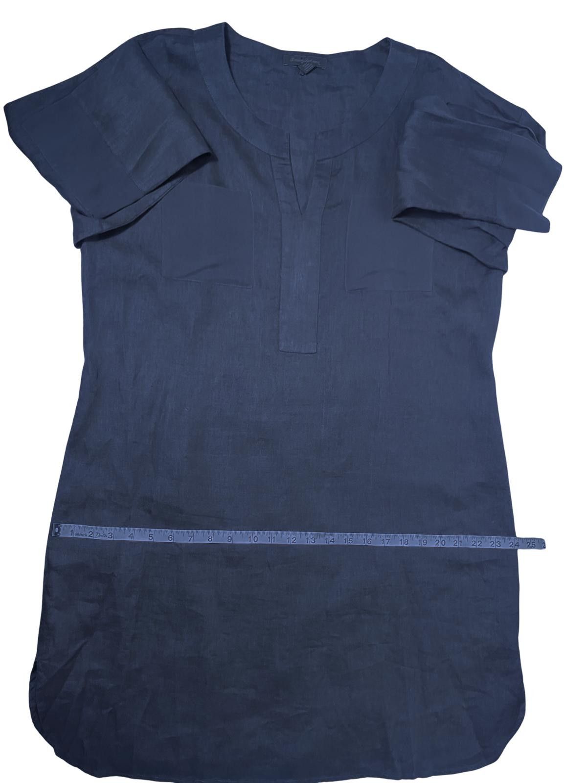 Tommy Bahama Tommy Bahama Linen Tunic Blue XL Relaxed Fit Size XL / US 12-14 / IT 48-50 - 6 Thumbnail