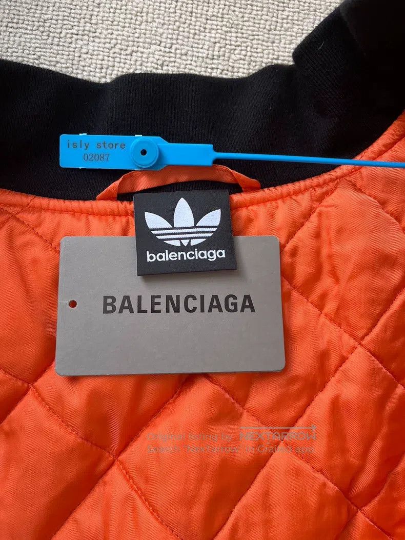 Balenciaga Balenciaga Striped Zipper Long Sleeve Normal Fit Jacket Me Size US S / EU 44-46 / 1 - 4 Thumbnail