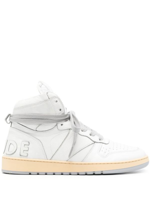 White Rhecess Hi Sneakers