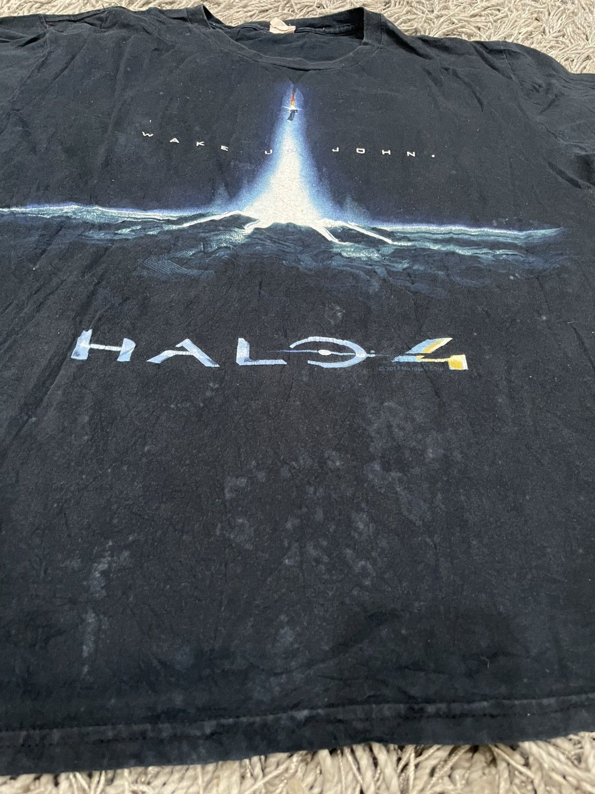 Gildan Vintage Y2K 2012 Halo 4 video games console by Xbox 360 Size US L / EU 52-54 / 3 - 8 Thumbnail