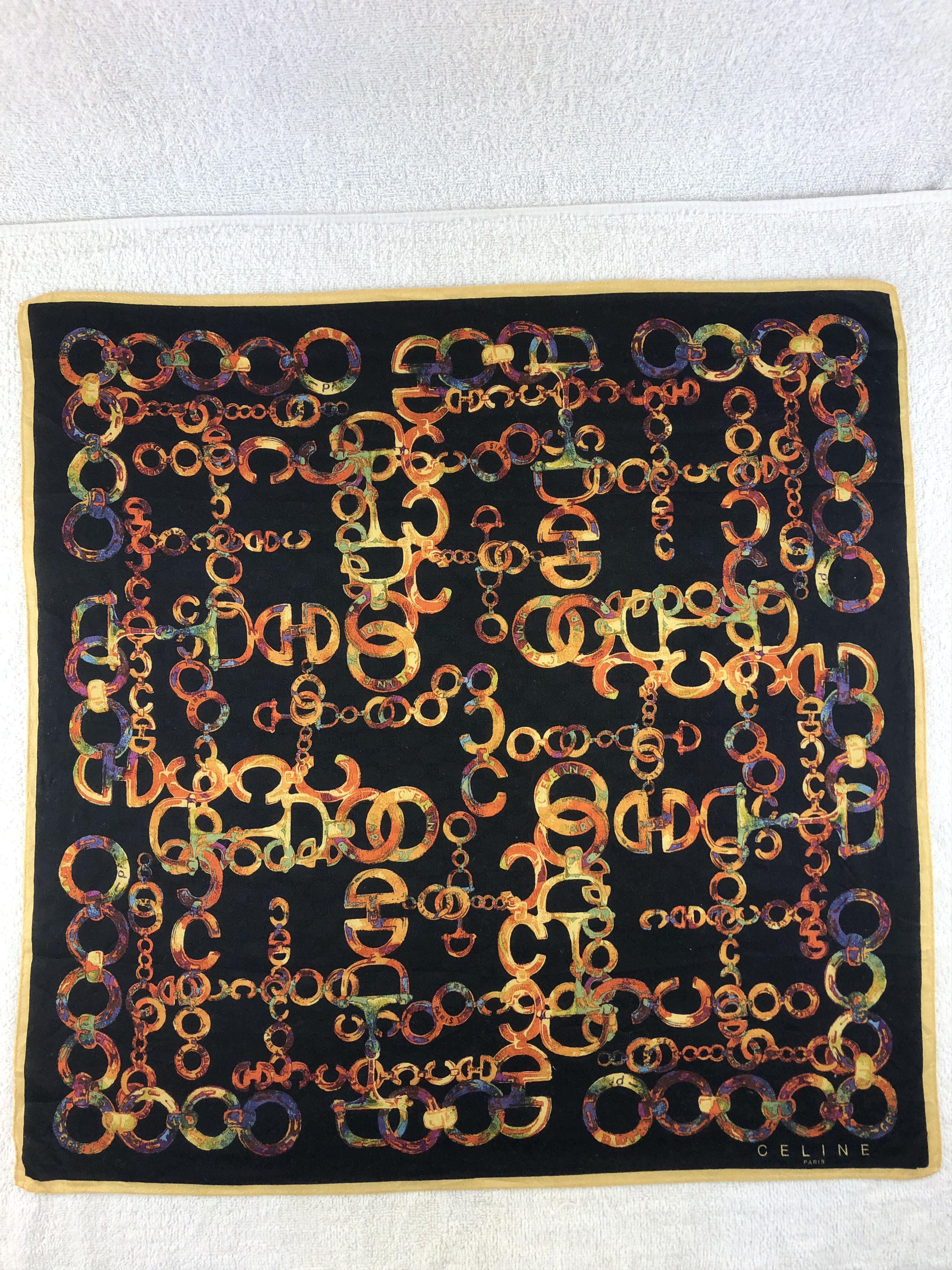 Celine Celine Handkerchief / Bandana / Neckerchief Size ONE SIZE - 3 Thumbnail