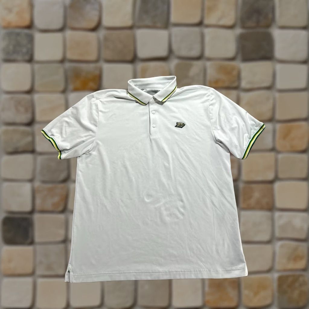 Under Armour Under Armour The Playoff Polo Shirt Men L White Stretch Loose Fit Athleisure Shirt Polo Size US L / EU 52-54 / 3 - 1 Thumbnail
