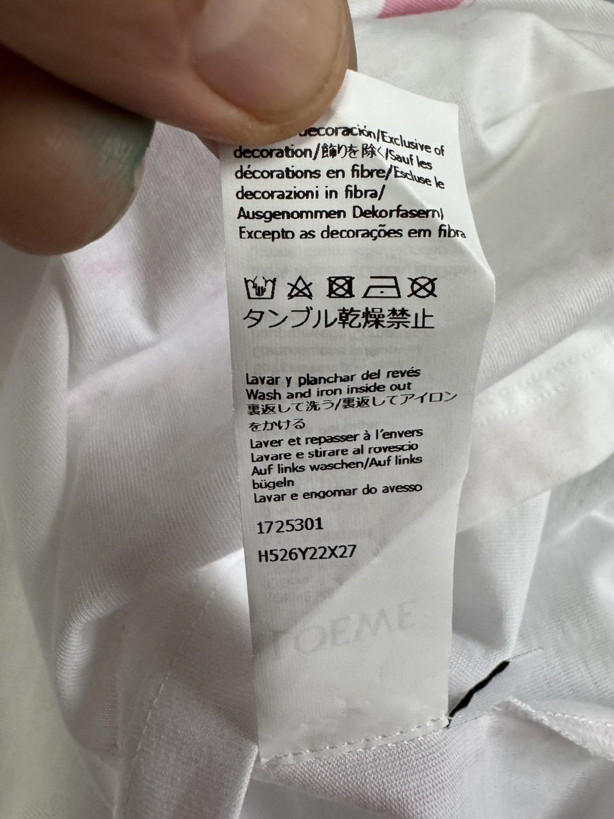Loewe LOEWE men tshirt SEE PHOTOS FOR REAL TAPE MEASUREMENTS Size US M / EU 48-50 / 2 - 10 Thumbnail