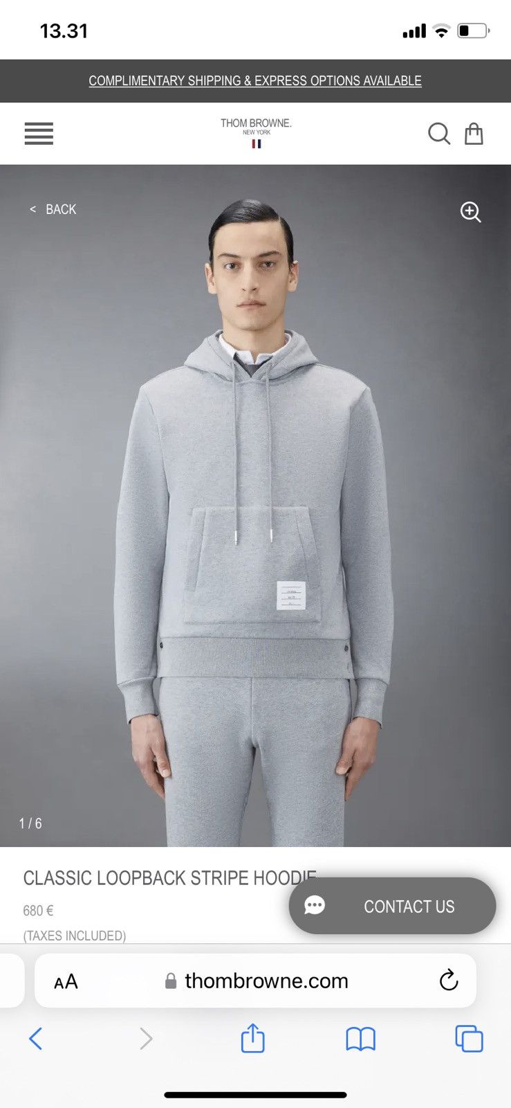 Thom Browne Thom browne classic loopback stripe hoodie Size US XL / EU 56 / 4 - 11 Thumbnail