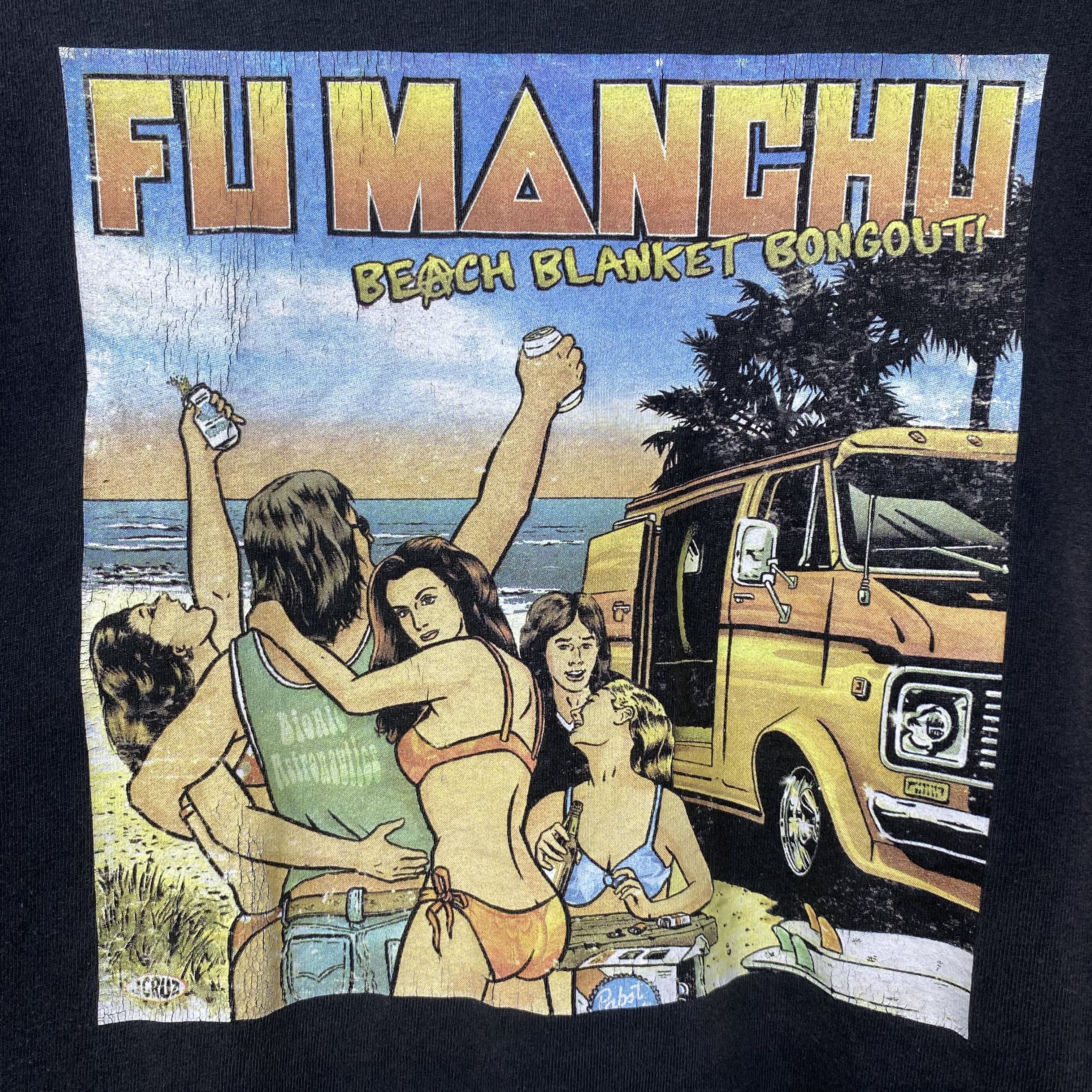Band Tees FU MANCHU Beach Blanket Bongout Vintage 2009 Size US XXL / EU 58 / 5 - 2 Thumbnail